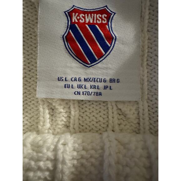 Forever 21 x K-Swiss knit set- top & bottom size L - Picture 2 of 3